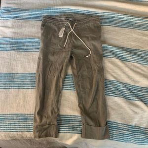 Grey, linen JAMES PERSE pants - Never worn!